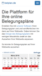 Mobile Screenshot of belplan.de